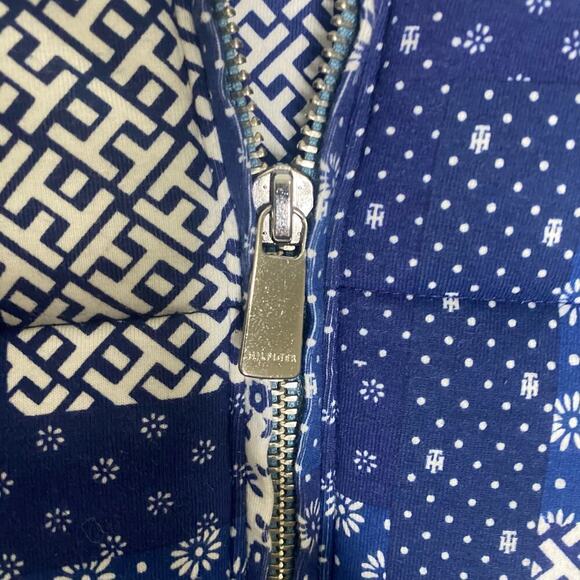 NWT Tommy Hilfiger womens patchwork primaloft adaptive jacket puffer warm M - Picture 8 of 14